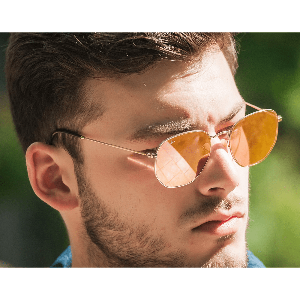 Ray-Ban Hexagonal RB3548N 001/Z2 Sunglasses
