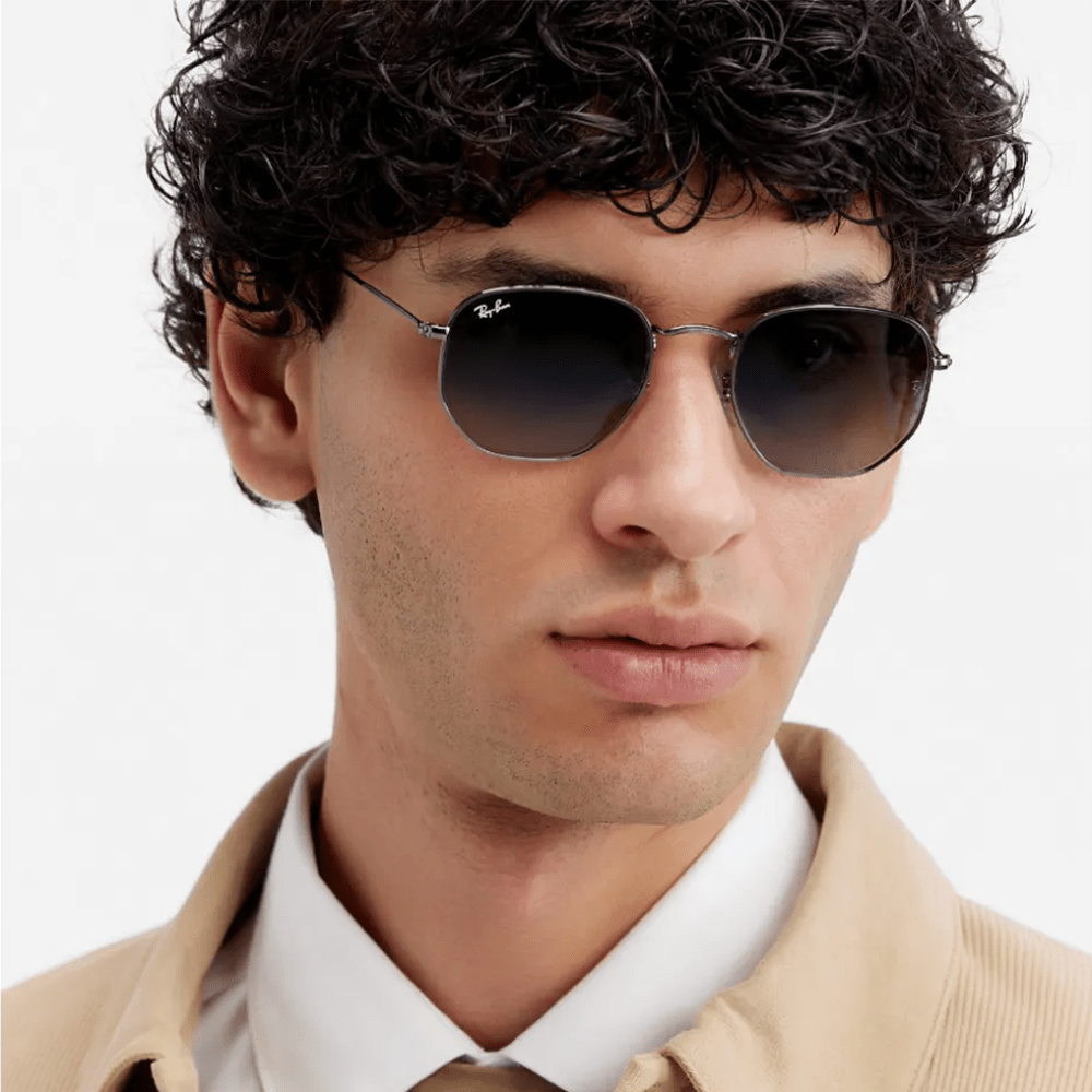 Ray-Ban Hexagonal RB3548N 004/71 54 Sunglasses
