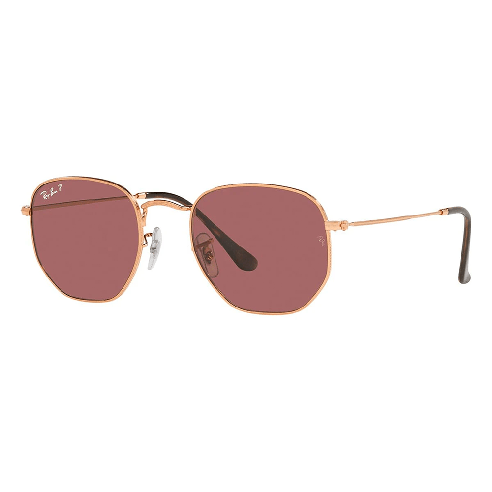 Ray-Ban Hexagonal RB3548N 9202AF Polarised Sunglasses