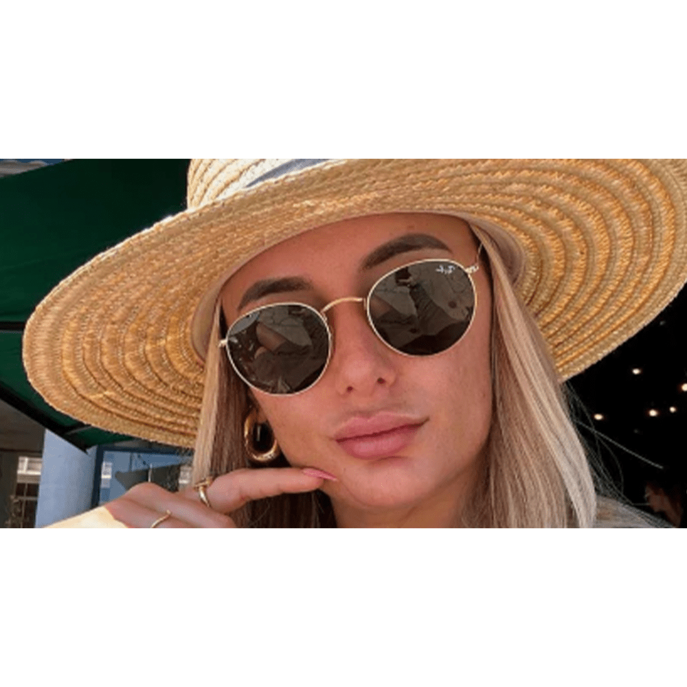 Ray-Ban Round Metal RB3447 001 50 Sunglasses