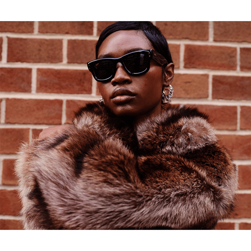 Ray-Ban Wayfarer Puffer RB4940 601/87 by A$AP Rocky Sunglasses
