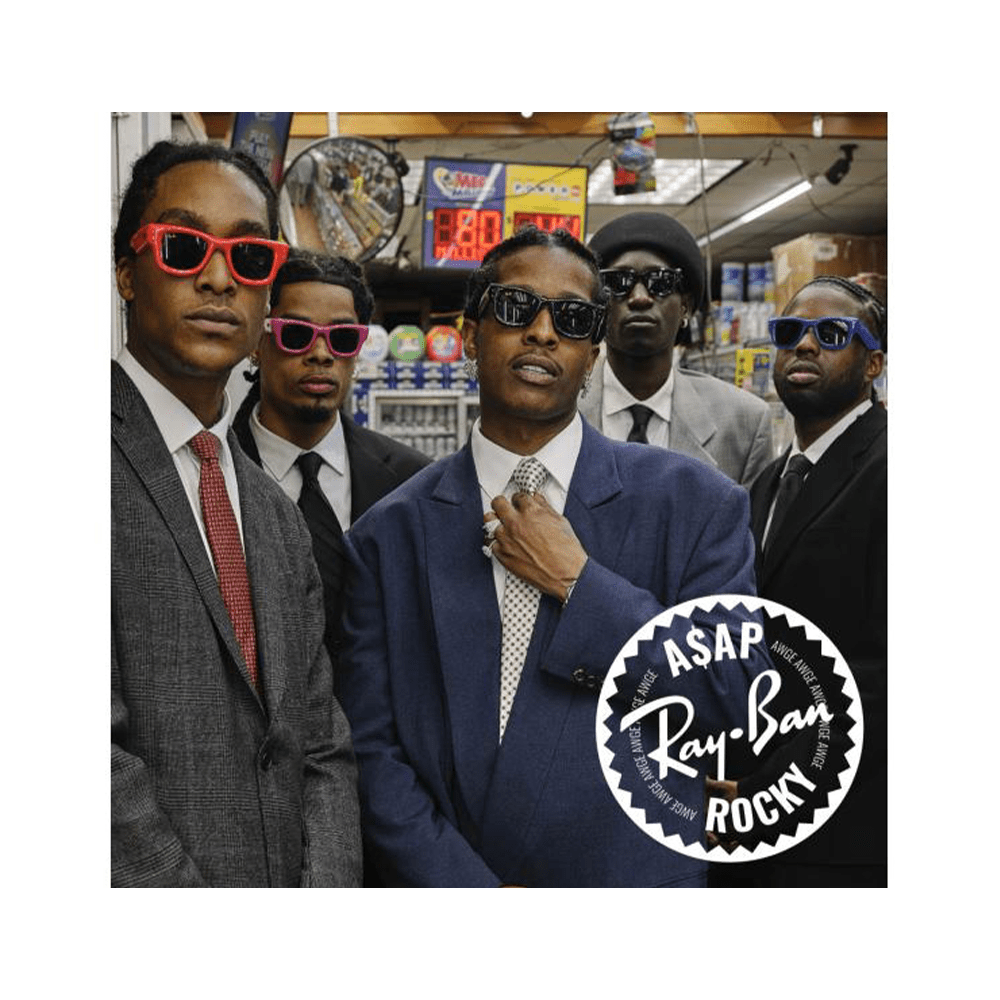 Ray-Ban Wayfarer Puffer RB4940 601/87 by A$AP Rocky Sunglasses
