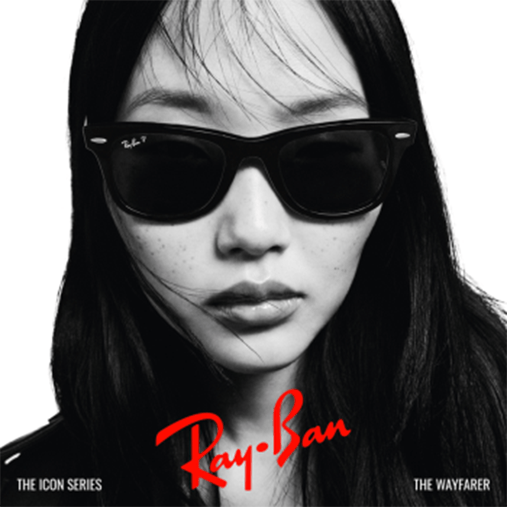 Ray-Ban Wayfarer RB2140 902/57 Polarised Sunglasses